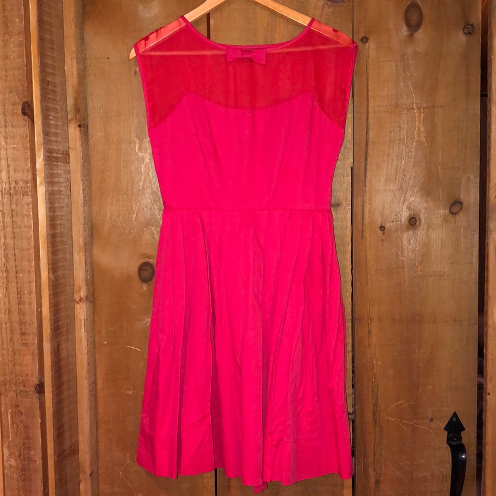 Revival Red Vintage Style Dress